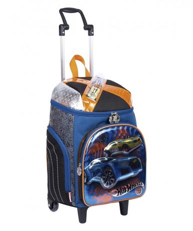 Mochila de Rodinha Hot Wheels Grande - Sestini Menor preço em Mochila de Rodinha Hot Wheels Grande - Sestini