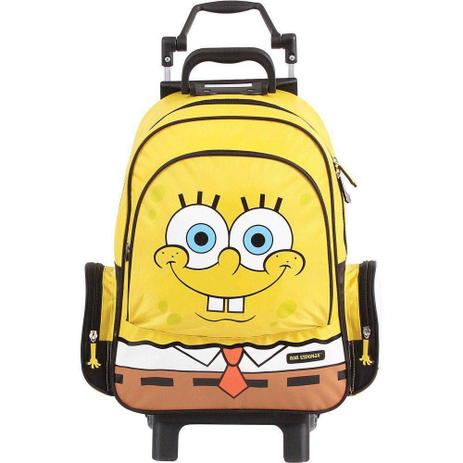 Mochila De Rodinha Infantil Bob Esponja 16 Grande 48871 Dmw Menor preço em Mochila De Rodinha Infantil Bob Esponja 16 Grande 48871 Dmw