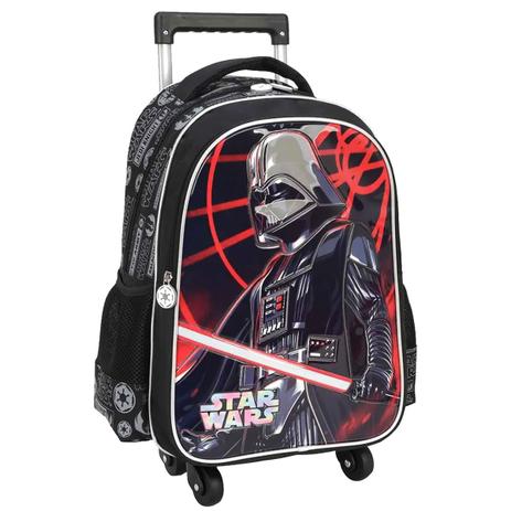 Mochila de Rodinha Infantil star wars menino grande 4 rodinhas 360 - LUXCEL Menor preço em Mochila de Rodinha Infantil star wars menino grande 4 rodinhas 360 - LUXCEL