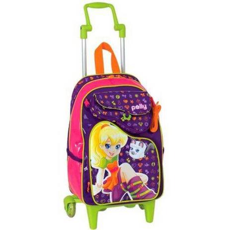 Mochila de Rodinha Polly Pocket Plus Media - Sestini Menor preço em Mochila de Rodinha Polly Pocket Plus Media - Sestini