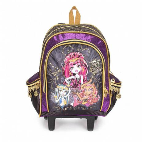 Mochila de Rodinha Sestini Monster High 14z G 063251 Menor preço em Mochila de Rodinha Sestini Monster High 14z G 063251