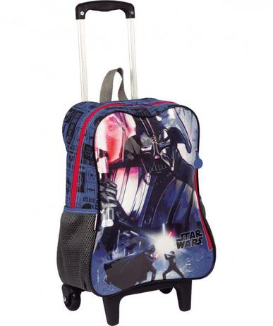 Mochila de Rodinha Star Wars Darth Vader Grande - Sestini Menor preço em Mochila de Rodinha Star Wars Darth Vader Grande - Sestini