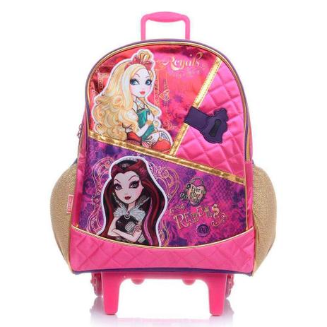Mochila de Rodinhas Grande Ever After High 16Y - Sestini Menor preço em Mochila de Rodinhas Grande Ever After High 16Y - Sestini