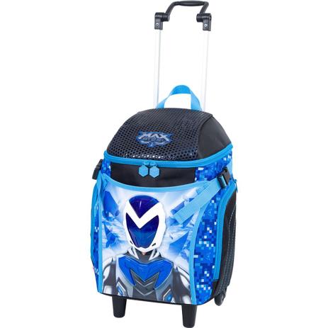 Mochila de Rodinhas Grande Max Steel 16Z - Sestini Menor preço em Mochila de Rodinhas Grande Max Steel 16Z - Sestini