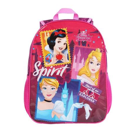 Mochila Dermiwil Princesas Grande - Rosa Menor preço em Mochila Dermiwil Princesas Grande - Rosa