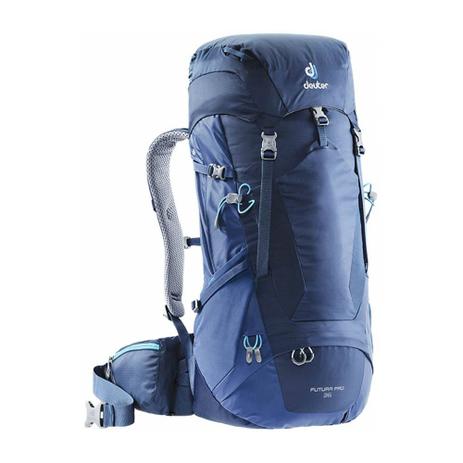 Mochila Deuter Futura Pro 36 Litros Azul Com Capa De Chuva Menor preço em Mochila Deuter Futura Pro 36 Litros Azul Com Capa De Chuva