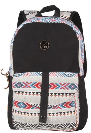 Mochila em Algodão e Jacquard Feminina Hang Loose Estampada ESTAMPADO Menor preço em Mochila em Algodão e Jacquard Feminina Hang Loose Estampada ESTAMPADO