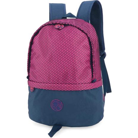 Mochila Escolar Barbie GD 1ZIPER AZUL P/NOTE - Luxcel Menor preço em Mochila Escolar Barbie GD 1ZIPER AZUL P/NOTE - Luxcel