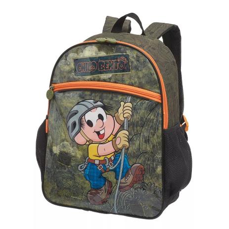 Mochila Escolar Chico Bento Rapel G Infantil Pacific Menor preço em Mochila Escolar Chico Bento Rapel G Infantil Pacific