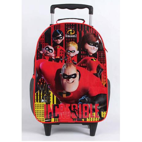 Mochila escolar com roda - 52031/19 - Os Incríveis 2 - Dermiwil Menor preço em Mochila escolar com roda - 52031/19 - Os Incríveis 2 - Dermiwil