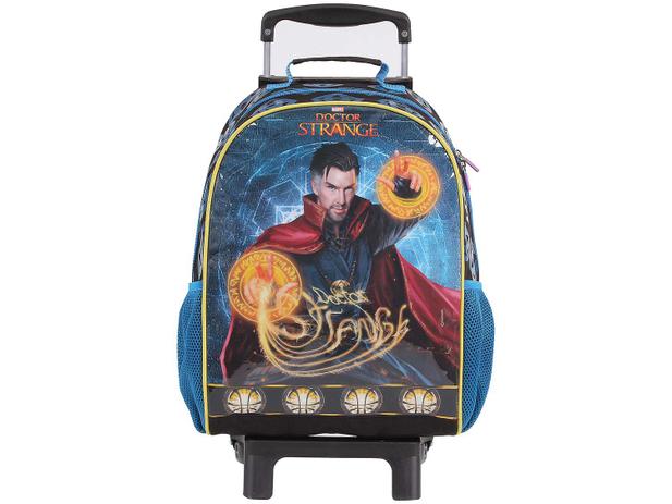 Mochila Escolar com Rodinhas Tam. G DMW - Doctor Strange Menor preço em Mochila Escolar com Rodinhas Tam. G DMW - Doctor Strange