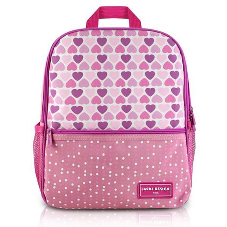Menor preço em Mochila Escolar - Coração Rosa SAPEKA Jacki Design Rosa