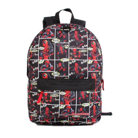 Mochila Escolar Deadpool G - DMW - Dermiwil Menor preço em Mochila Escolar Deadpool G - DMW - Dermiwil