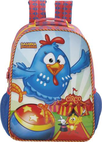 Mochila Escolar Galinha Pintadinha Circo M - Xeryus Menor preço em Mochila Escolar Galinha Pintadinha Circo M - Xeryus