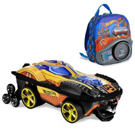 Mochila Escolar Hot Wheels Dune a Soar de Rodinhas Maxtoy Menor preço em Mochila Escolar Hot Wheels Dune a Soar de Rodinhas Maxtoy