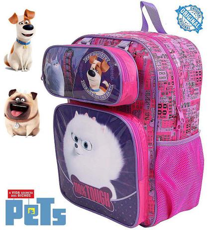 Mochila Escolar Infantil Costas Pets Pratic Menina Resistente Reforçada Dermiwil é ruim? Mochila Escolar Infantil Costas Pets Pratic Menina Resistente Reforçada Dermiwil é boa?
