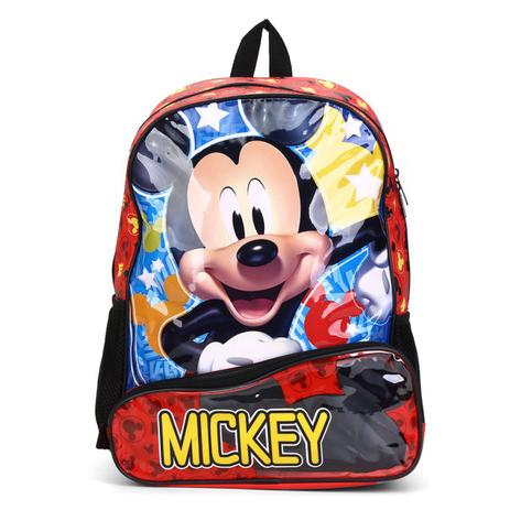Mochila Escolar Infantil Pacific 16 Mickey Disney Hey Mickey Disney