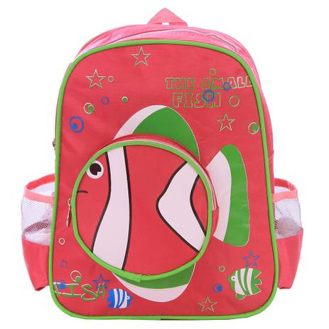 Mochila Escolar Infantil Peixinho - Pink - Mj é ruim? Mochila Escolar Infantil Peixinho - Pink - Mj é boa?