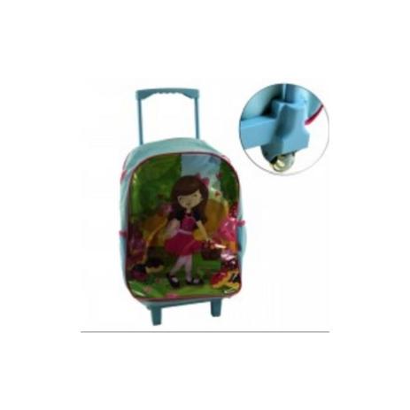 Mochila escolar infantil princesas baby ballet com rodinhas menina - Gimp Menor preço em Mochila escolar infantil princesas baby ballet com rodinhas menina - Gimp