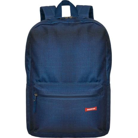 Mochila Escolar Jeans Sestini 075495 - jeans Menor preço em Mochila Escolar Jeans Sestini 075495 - jeans