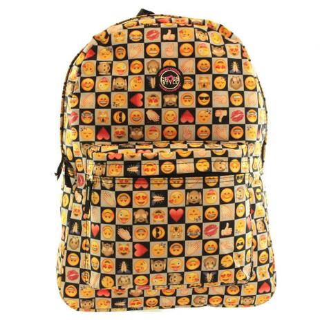 Mochila Escolar Juvenil Emojis CR8130 Clio Style Preta - Mochila juvenil Menor preço em Mochila Escolar Juvenil Emojis CR8130 Clio Style Preta - Mochila juvenil