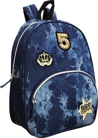 Mochila Escolar Juvenil Jeans Aplique GD 1BOLS KIT é boa?