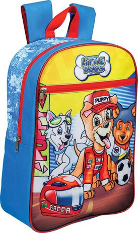 Mochila Escolar Little DOGS PQ 1BOLSO AZUL KIT Menor preço em Mochila Escolar Little DOGS PQ 1BOLSO AZUL KIT