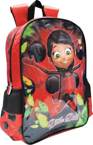 Mochila Escolar Little DOTS MD 2BOLSOS Vermelh KIT é ruim? Mochila Escolar Little DOTS MD 2BOLSOS Vermelh KIT é boa?