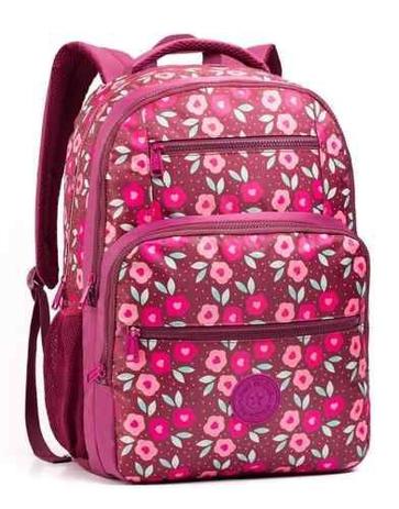 Mochila Escolar Seanite Vermelha Florida Menor preço em Mochila Escolar Seanite Vermelha Florida