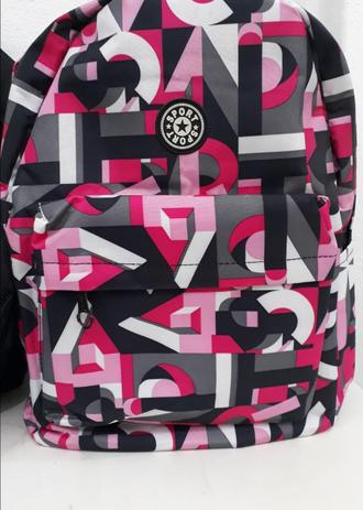 mochila escolar sport rosa estampa é boa?