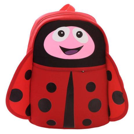 Mochila Escolar Têxtil Infantil Personagens-Joaninha - Mj Menor preço em Mochila Escolar Têxtil Infantil Personagens-Joaninha - Mj