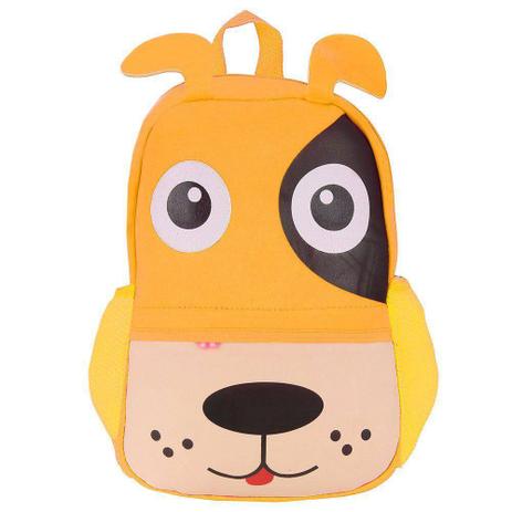 Mochila Escolar Têxtil Personagens Infantil-CACHORRO AMARELO - Mj Menor preço em Mochila Escolar Têxtil Personagens Infantil-CACHORRO AMARELO - Mj