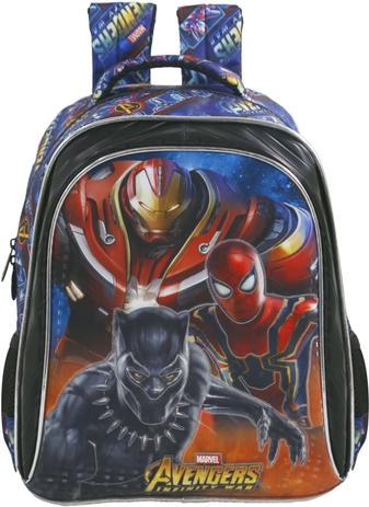 Mochila Escolar THE Avengers Armored G - Xeryus Menor preço em Mochila Escolar THE Avengers Armored G - Xeryus