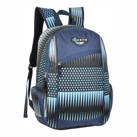 Mochila Escolar Unissex Azul adventure Iguana 3860 - Sp express é boa?