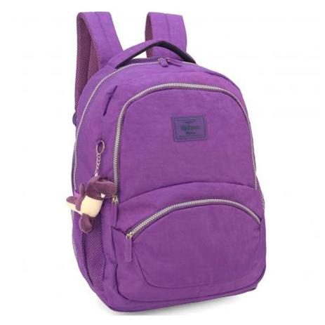 Mochila Escolar UP4YOU Crinkle Roxa P/ Notebook - Luxcel Menor preço em Mochila Escolar UP4YOU Crinkle Roxa P/ Notebook - Luxcel
