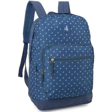 Menor preço em Mochila Escolar Up4You Velas Azul - Luxcel