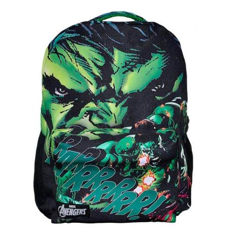 Mochila Escolar Xeryus Avengers - Hulk Menor preço em Mochila Escolar Xeryus Avengers - Hulk
