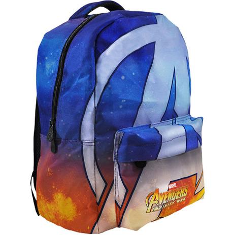 Mochila Escolar Xeryus Avengers T2 Azul Menor preço em Mochila Escolar Xeryus Avengers T2 Azul