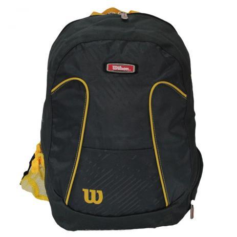 Mochila Esportiva Cinza/Amarelo - Wilson Menor preço em Mochila Esportiva Cinza/Amarelo - Wilson