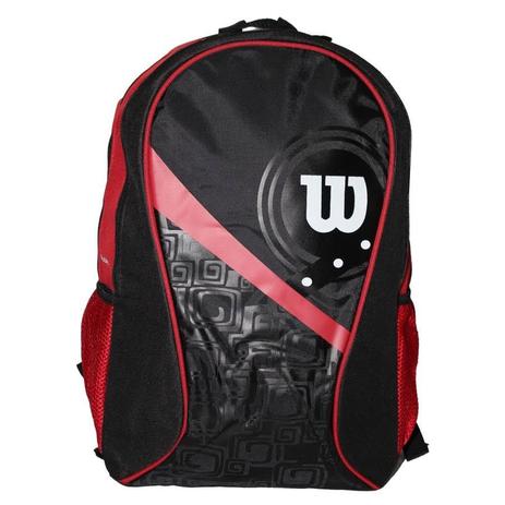 Mochila Esportiva WTIX13531B Preto/Vermelho - Wilson Menor preço em Mochila Esportiva WTIX13531B Preto/Vermelho - Wilson