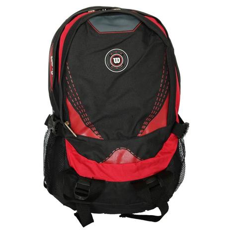 Mochila Esportiva WTIX13540B Preto/Vermelho - Wilson Menor preço em Mochila Esportiva WTIX13540B Preto/Vermelho - Wilson