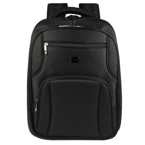 Mochila Executiva Feminina, Preto - Polo King Menor preço em Mochila Executiva Feminina, Preto - Polo King