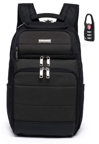 Mochila Executiva Notebook Masculina C Cadeado Reforçada 30l - SWISSPORT Menor preço em Mochila Executiva Notebook Masculina C Cadeado Reforçada 30l - SWISSPORT