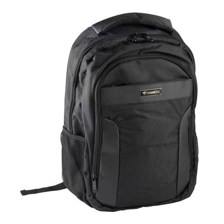 Mochila executiva Primicia Poliéster 3 compartimentos - Preta Menor preço em Mochila executiva Primicia Poliéster 3 compartimentos - Preta