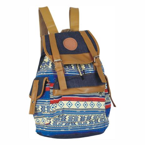 Mochila Feminina Canvas Escolar Casual frevo cvs2001 - Sp express Menor preço em Mochila Feminina Canvas Escolar Casual frevo cvs2001 - Sp express