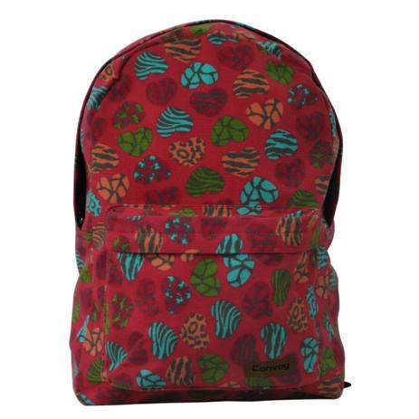 Mochila Feminina Escolar corações color Yins C070039 é boa?