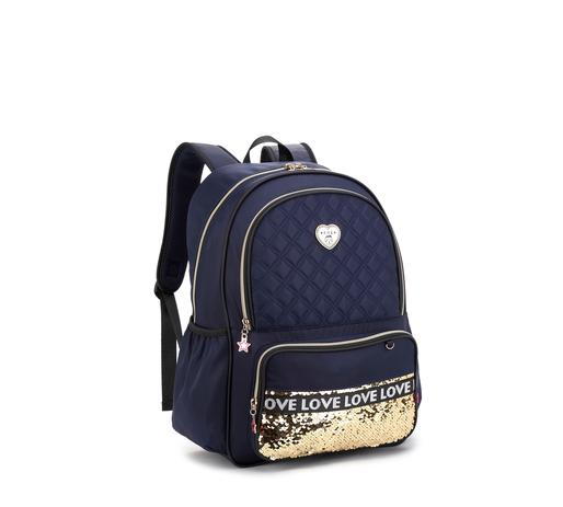 Mochila Feminina Escolar Faculdade Passeio Brilhante Lançamento Kika Menor preço em Mochila Feminina Escolar Faculdade Passeio Brilhante Lançamento Kika