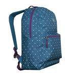Mochila Feminina Escolar Juvenil Clio Azul Bolinhas Brancas - Outras marcas Menor preço em Mochila Feminina Escolar Juvenil Clio Azul Bolinhas Brancas - Outras marcas