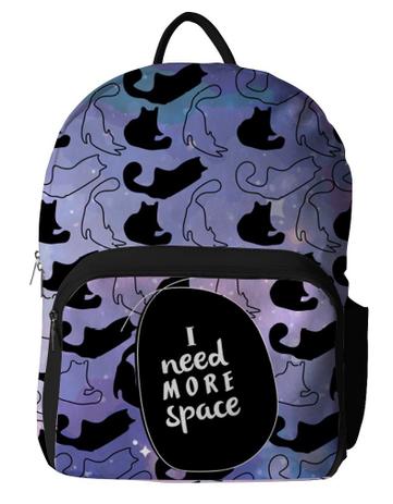 Mochila Feminina Estampada Jinja Gato Folgado é boa?
