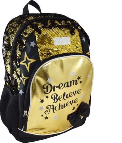 Mochila Feminina Infantil Paetê Escolar Passeio Resistente - Yepp Menor preço em Mochila Feminina Infantil Paetê Escolar Passeio Resistente - Yepp